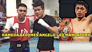 TOMOKI KAMEDA BECOMES ANGELO LEO IBF MANDATORY CHALLENGER THE ROAD TO NAOYA INOUE 井上 尚弥 FIGHT [upl. by Marris735]