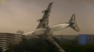 El Al Israel Airlines Flight 1862  Crash Animation 2 [upl. by Adamina907]