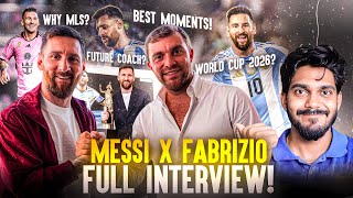 Messi x Fabrizio Full Interview  Decoded [upl. by Korie]