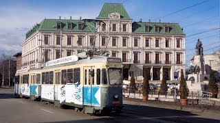 Ultimele tramvaie Be 44 de la Iași [upl. by Brunhilde]