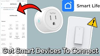 Smart Life Device Not Connecting To App  How to fix it [upl. by Naitsirc527]