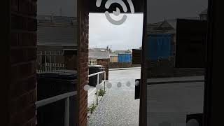 Hailstones heavy in Morriston in Swansea trending weather hail hailstorm fyp [upl. by Ariet]