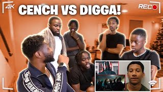 CENTRAL CEE VS DIGGA D THE UK DRILL WAR  REACTION [upl. by Vola228]