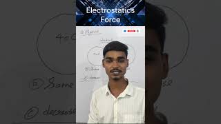 Electrostatic force class 12education class12 viralvideo trending physics shorts facts [upl. by Uphemia953]