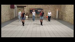 SMALL TOWN FRIDAY NIGHTS Line Dance DEMO amp TEACH [upl. by Aihsal]