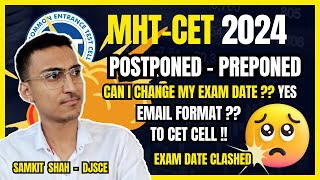 MHTCET Exam Dates Can be Changed  How  Exam Clashed with UGEE amp CUET ✅ MHT CET 2024 [upl. by Auburta27]