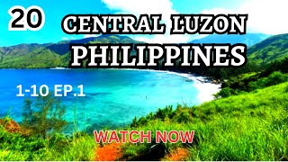 THE TOP 20 MOST BEAUTIFUL AMAZING TOURIST SPOTS IN CENTRAL LUZON  BEST PLACES TO TRAVEL  SIGHTS [upl. by Enitsirt]