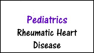 Pediatrics Case Presentation  Rheumatic Heart Disease  Important Points Only [upl. by Ateloiv]