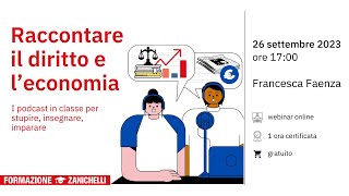 Webinar  Raccontare il diritto e l’economia [upl. by Launcelot]