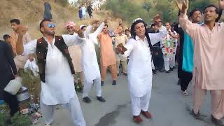 Pakistani folk dance Hazara Dhol  Abbottabad Kpk  Marriage Day 1 [upl. by Isoj]