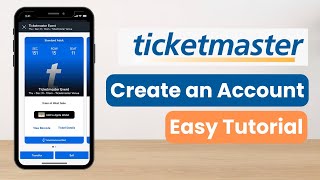 How to Create a Ticketmaster Account [upl. by Ynafets]