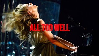 Taylor Swift  All Too Well Lyrics  Live at the Grammy 56th Awards 20144K Remastered [upl. by Nihhi]