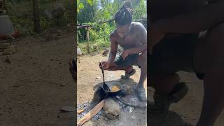 Outdoor Cooking Jamaica  Jamaican Breakfast shorts outdoorcooking food [upl. by Luann]