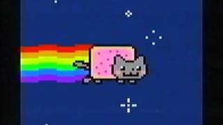 Nyan Cat  Recorded on a VHS Tape [upl. by Amarette]