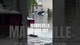 FLOODING IN MANDEVILLE news Mandeville jamaica flood [upl. by Frederic]