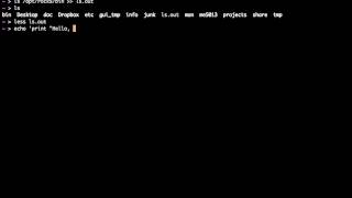 Basic UNIX Commands  Pipes amp Redirects [upl. by Volnak]