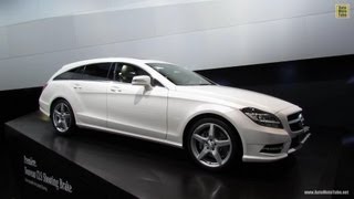 2013 MercedesBenz CLS 350 CDI Shooting Brake  2012 Paris Auto Show  World Premiere [upl. by Negrom254]