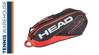 Head Tour Team 6 Pack Tennis Bag [upl. by Annamaria]