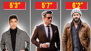 How To Dress For Your Height Most Men Ignore This [upl. by Neeuq]