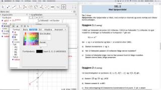 Eksamen R1 oppgave 1 del 2 høst 2015 [upl. by Turner]