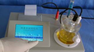 HZWS 2 Transformer oil moisture content tester [upl. by Barcellona]