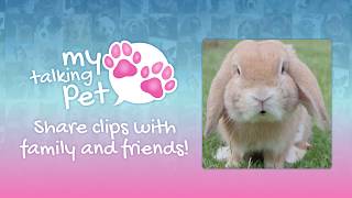 My Talking Pet app for iPhoneiPad and Android [upl. by Jessamine57]