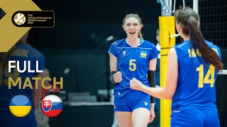 Full Match  Ukraine vs Slovakia  CEV Volleyball European Golden League 2024 [upl. by Olia]