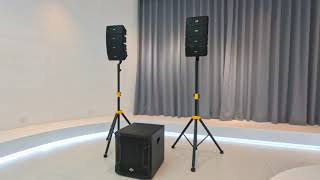 LOTAWAY GWS042 Line Array System with 15inch Sub [upl. by Iznil82]