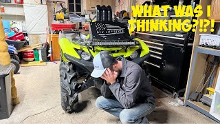 Yamaha Grizzly 700 the five things I hate [upl. by Enomyar]