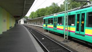 UBahn Frankfurt Main  U1 U9 Die Strecke nach Ginnheim XXL 2012 HD [upl. by Hirsh]