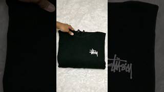 Stussy basic HD hoodie black [upl. by Lishe]