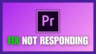 How To Fix Adobe Premiere Pro Not RespondingCrashingFreezing [upl. by Aneerhs]