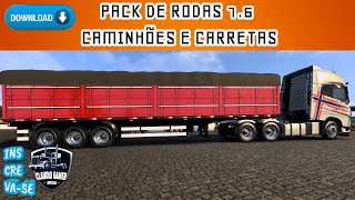 Download Pack de Rodas 16 Caminhões e Carretas Ets2 150 Via Steam [upl. by Arzed391]