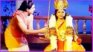 Parasakthi Mahimalu  Telugu Full Length Movie Part7  Gemini Ganeshan KRVijaya [upl. by Remo]