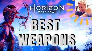 Horizon Zero Dawn  Quest Weapons of The Lodge or The Best Weapons [upl. by Nahpos140]