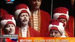 The Ottoman Janissary Band Mehteran amp The Red Army Choir Katyusha amp the Waltz of Rose bush [upl. by Lucky]