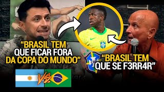 ARGENTINOS MALUCOS FALANDO SOBRE A DECADÃŠNCIA DA NOSSA SELEÃ‡ÃƒO [upl. by Diogenes460]