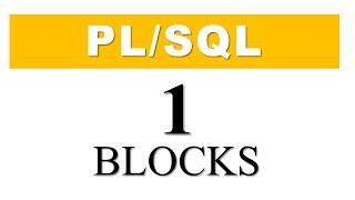 PLSQL tutorial 1 PLSQL Block Types in Oracle Database By Manish Sharma [upl. by Rozanne]