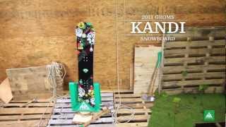 K2 Kandi Snowboard 2013 Product Video [upl. by Eveam]