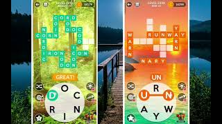 Wordscapes levels 2305 to 2336 gameplay  quotBRIGHTquot and quotRISEquot levels  Answers  Solutions [upl. by Polak805]