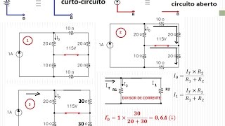 A102 ANÁLISE DE CIRCUITOS ELÉTRICOS  SUPERPOSIÇÃO E THÉVENIN [upl. by Fording]