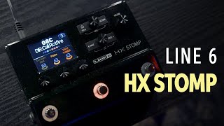 Line 6 HX Stomp Guitar Multieffects Processor Demo [upl. by Jasen]