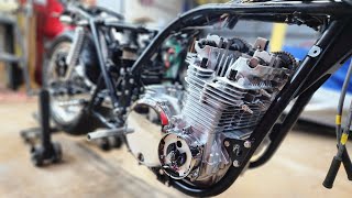 Performance Upgrades On My Custom Stretched KZ1000 [upl. by Attenwahs]