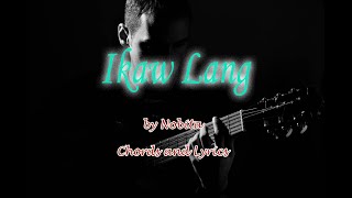 IKAW LANG Nobita Chords amp Lyrics [upl. by Peace]