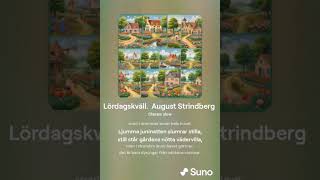 Lördagskväll August Strindberg [upl. by Assanav]