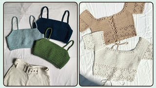 Gorgeous Crochet Binky Patterns  Knitted Crochet Tops Patterns [upl. by Tara299]