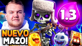 JUEGO EL NUEVO CICLO MAS RAPIDO DE 13 ELIXIR EN CLASH ROYALE [upl. by Sartin]