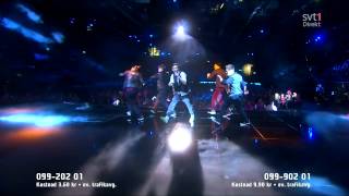 David Lindgren  Skyline Melodifestivalen 2013 HD SAT [upl. by Dachia212]