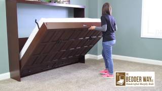 How to Open a Horizontal Murphy Bed from Bedder Way Murphy Beds [upl. by Garibold]