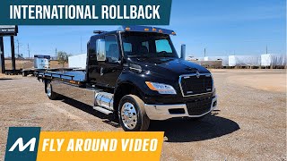 2023 International JerrDan Rollback Tow Truck [upl. by Dulcy]